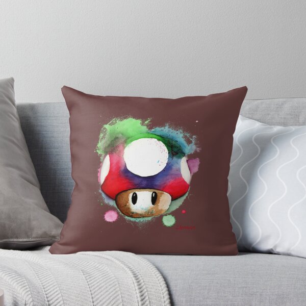 Item preview, 1 UP mushroom Watercolor Classic designed and sold by yrxcjzkmrm70.