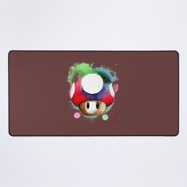 Item preview, 1 UP mushroom Watercolor Classic designed and sold by yrxcjzkmrm70.