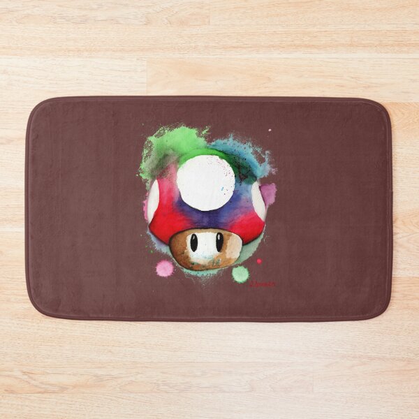 Item preview, 1 UP mushroom Watercolor Classic designed and sold by yrxcjzkmrm70.