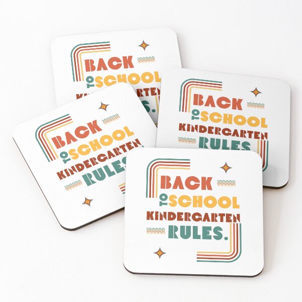 Item preview, BACK TO SCHOOL KINDERGARTEN RULES designed and sold by MyKinsDoodles.