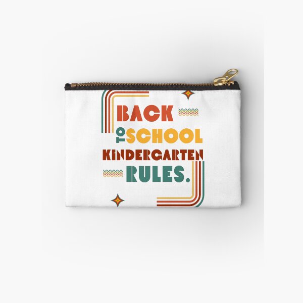Item preview, BACK TO SCHOOL KINDERGARTEN RULES designed and sold by MyKinsDoodles.