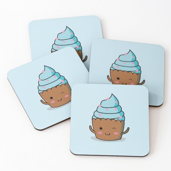 Item preview, Cute cupcake illustration designed and sold by CutestShopEver.