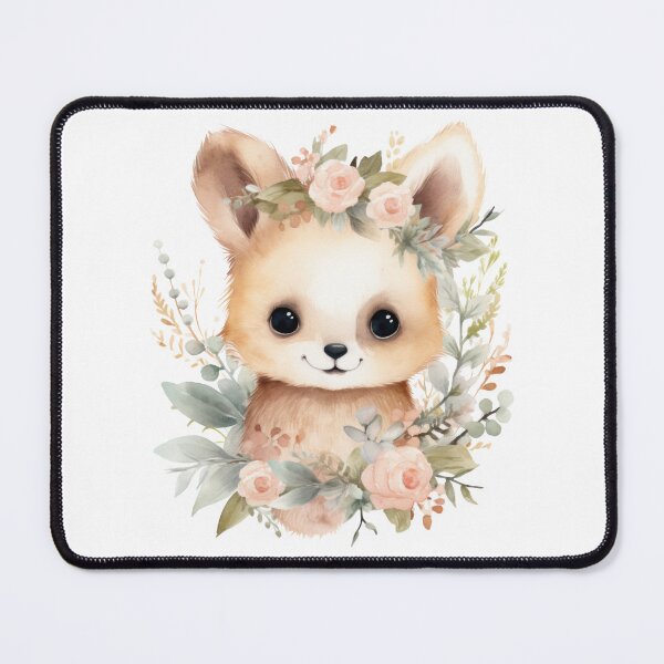Item preview, Cute floral bunnies designed and sold by Flyleaf-Prints.
