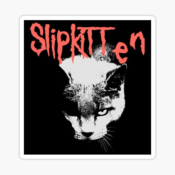 Slipkitten Sticker