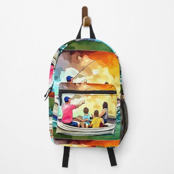 Item preview, Family Fishing on a Boat designed and sold by JHANL.