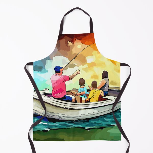 Item preview, Family Fishing on a Boat designed and sold by JHANL.