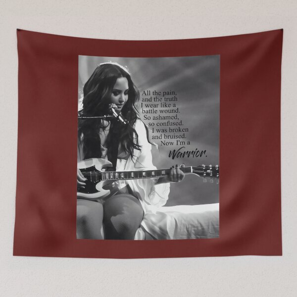 Item preview, Demi Lovato Warrior  8 	 designed and sold by hybdzvwehsi58.