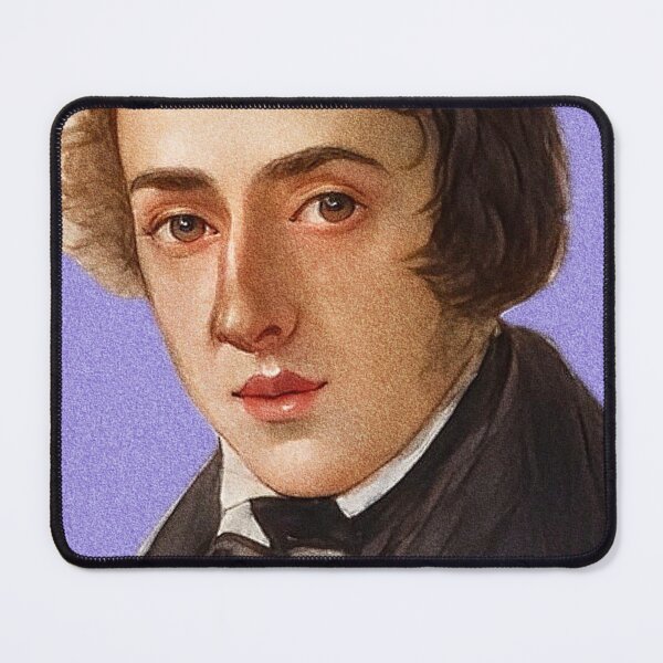 Item preview, Polish Composer Frédéric Chopin - purple - illustration  designed and sold by Litstoy.