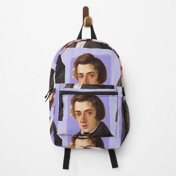 Item preview, Polish Composer Frédéric Chopin - purple - illustration  designed and sold by Litstoy.