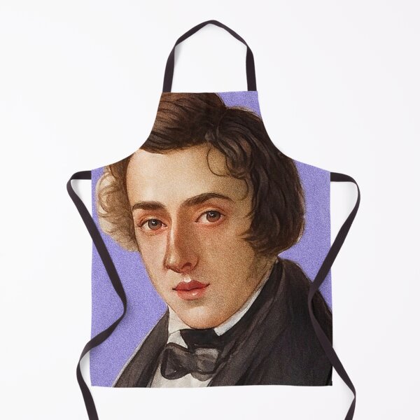 Item preview, Polish Composer Frédéric Chopin - purple - illustration designed and sold by Litstoy.