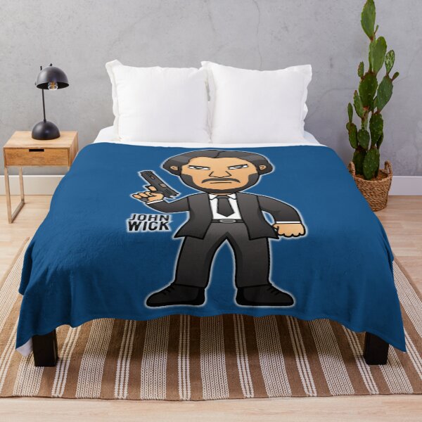 Item preview, Mr. John Wick Cartoon 	 designed and sold by hxztbuonodj91.
