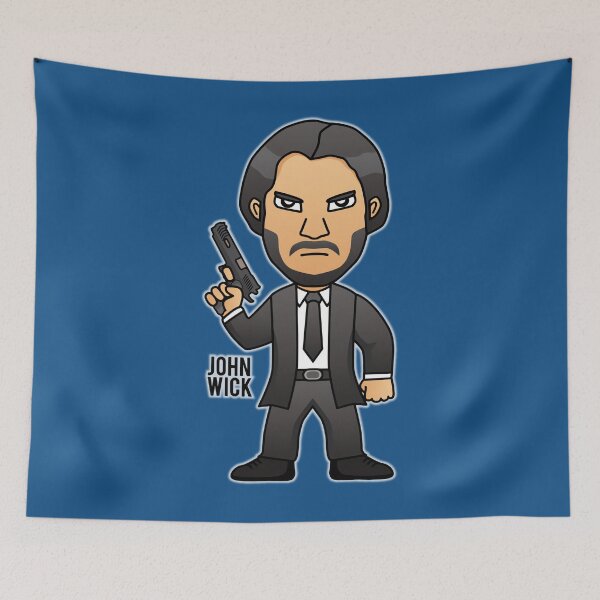Artikelvorschau, Mr. John Wick Cartoon entworfen und verkauft von hxztbuonodj91.