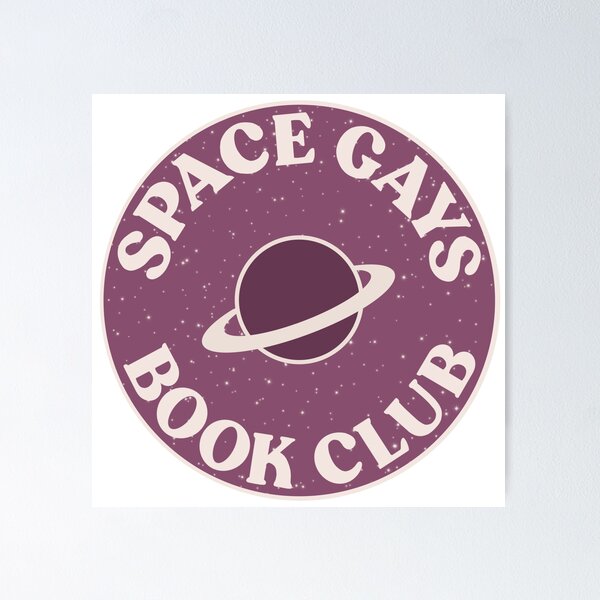 Item preview, Rose Space Gays Book Club designed and sold by WondrousDoodles.