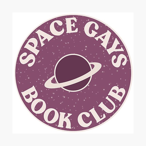 Item preview, Rose Space Gays Book Club designed and sold by WondrousDoodles.