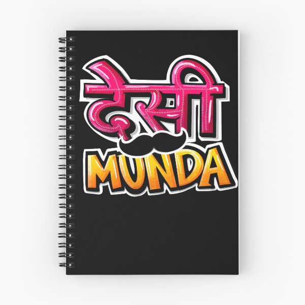 Item preview, Hindi English Quote desi Munda designed and sold by Arpitkahar.