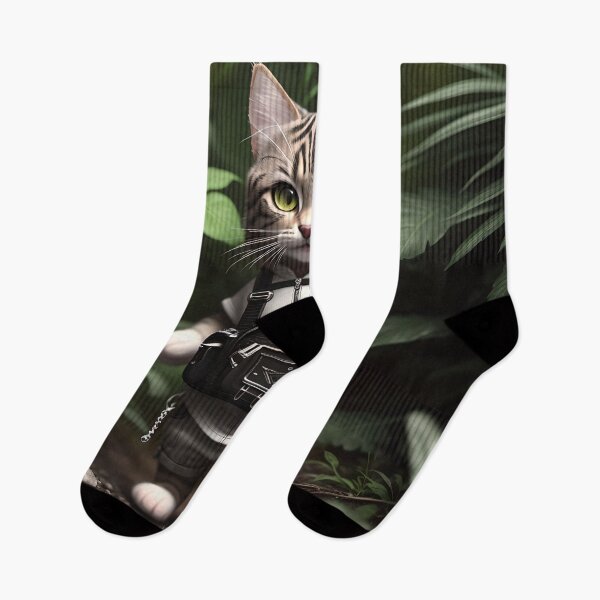 Item preview, adventurous cat designed and sold by Animal-Avenue.