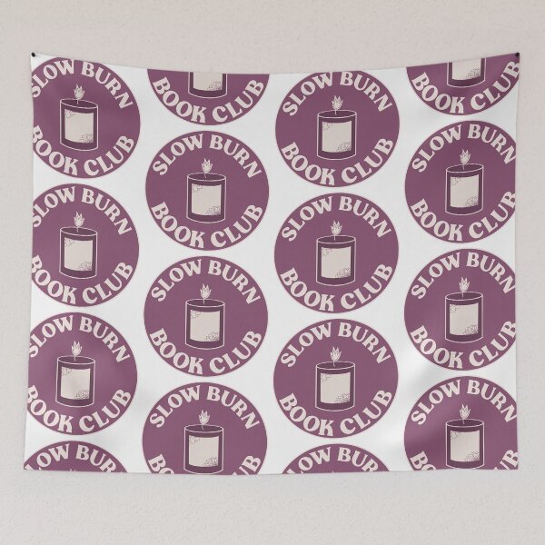 Item preview, Rose Slow Burn Book Club designed and sold by WondrousDoodles.