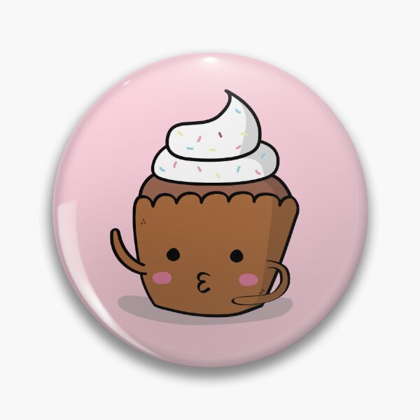 Item preview, Cute  cream cupcake illustration designed and sold by CutestShopEver.