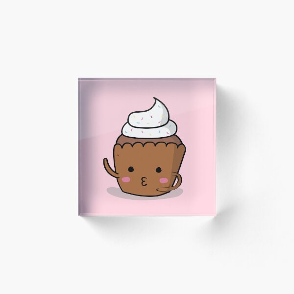 Aperçu de l'œuvre Illustration de cupcake crème mignon créée et vendue par CutestShopEver.