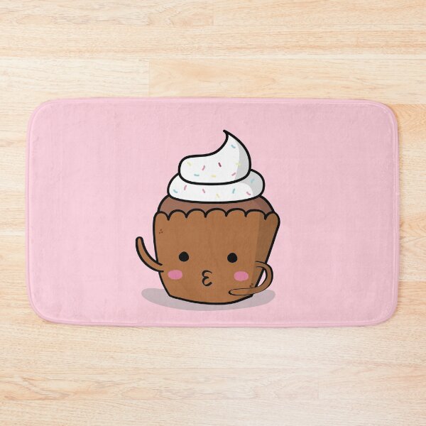 Item preview, Cute  cream cupcake illustration designed and sold by CutestShopEver.