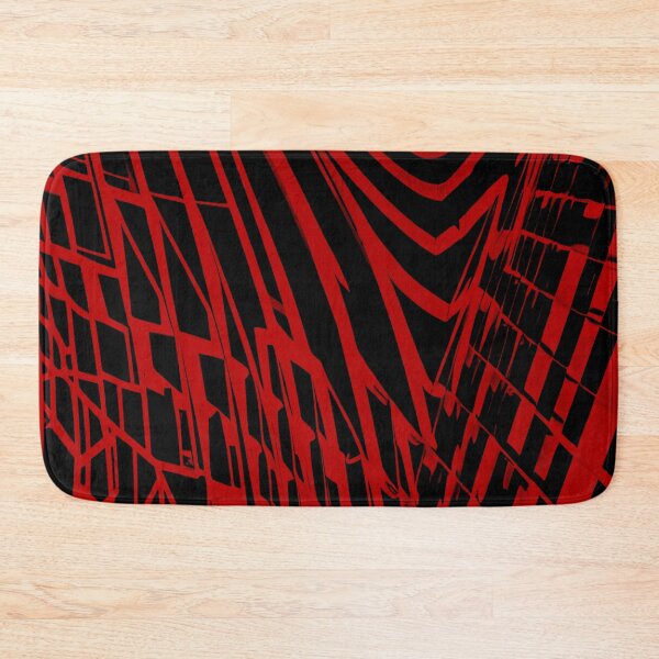 Item preview, Chaotic red lines on black. designed and sold by Trianglegreen.