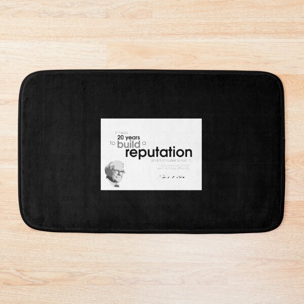 Item preview, 20 years reputation - warren buffett designed and sold by axlmc-mullen.