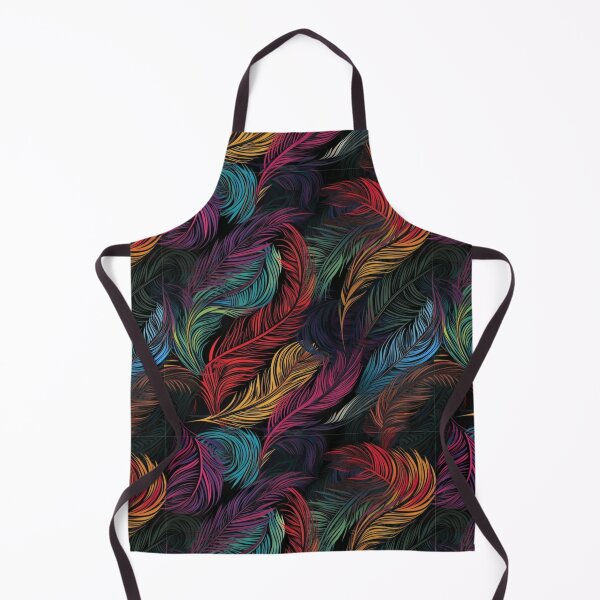 Item preview, Ombre Colourful Feathers Digital Pattern designed and sold by zolarche.