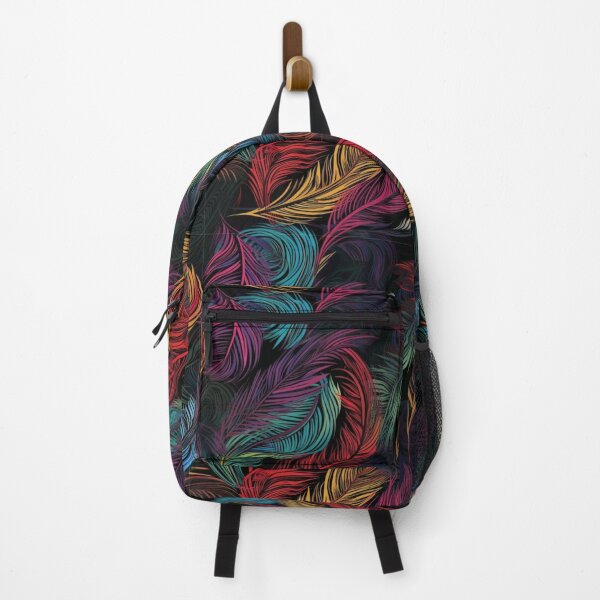 Item preview, Ombre Colourful Feathers Digital Pattern designed and sold by zolarche.