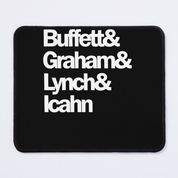 Item preview, Famous investors Buffett, Graham, Lynch, Icahn designed and sold by axlmc-mullen.