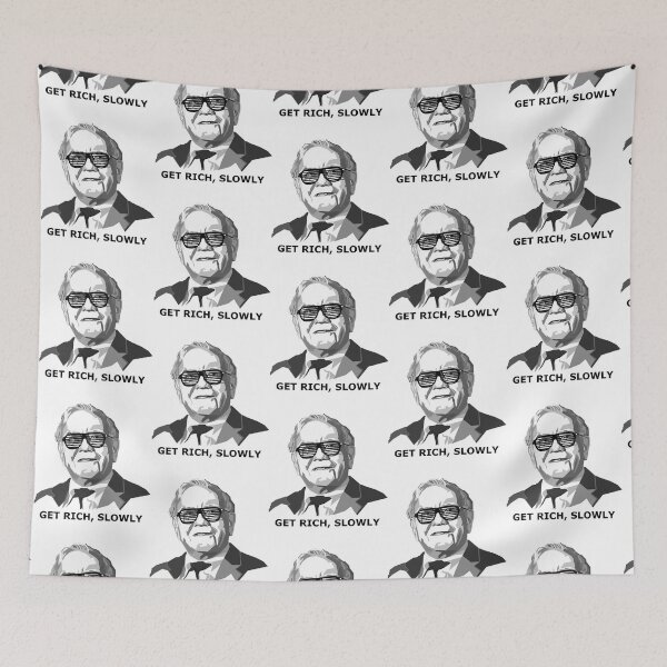 Item preview, Get rich, slowly (Warren Buffett) designed and sold by axlmc-mullen.