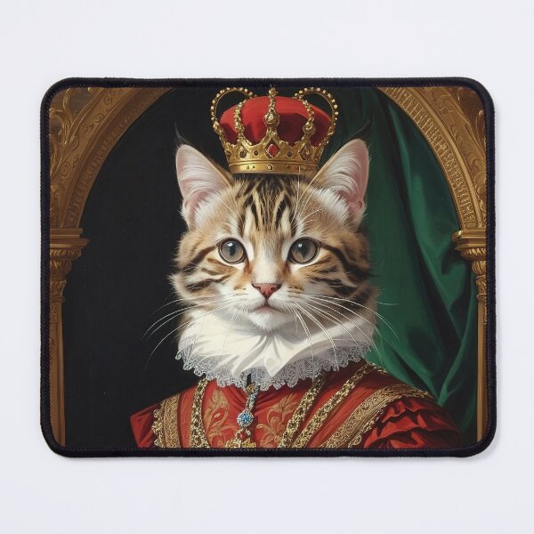 Item preview, Portrait of King kitty designed and sold by RK - Shop.
