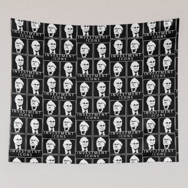 Item preview, Investment Icons - Warren Buffett _amp_ Charlie Munger designed and sold by axlmc-mullen.