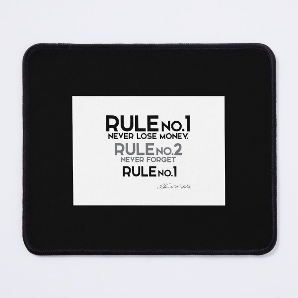 Item preview, rule no.1 - never lose money - warren buffett designed and sold by axlmc-mullen.