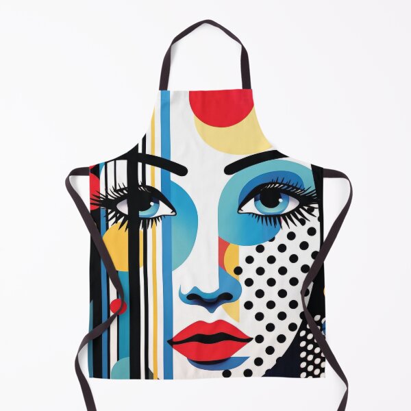 Artikelvorschau, Geometric Expression - Digital Masterpiece with Vibrant Colors entworfen und verkauft von Piotrek0001.