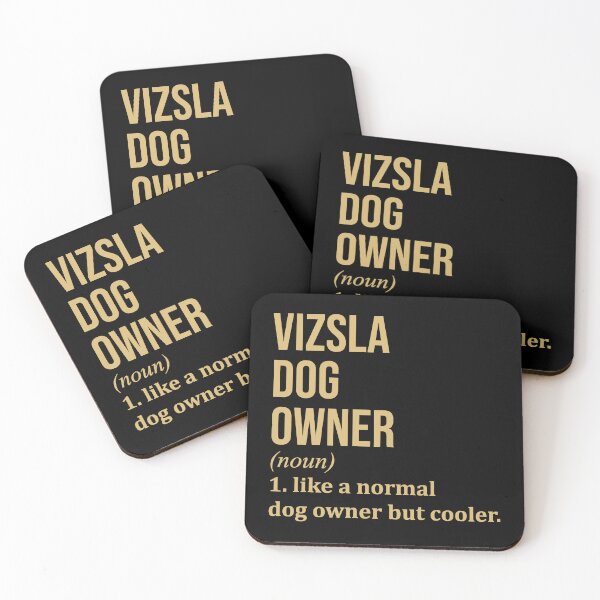 Item preview, Vizsla Dog Owner Definition in Gold designed and sold by XCIV.