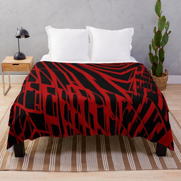 Item preview, Chaotic red lines on black. designed and sold by Trianglegreen.