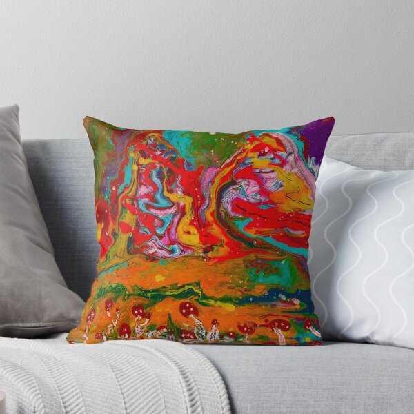 Item preview, Psychedelic Mushroom Landscape  designed and sold by kambawam.