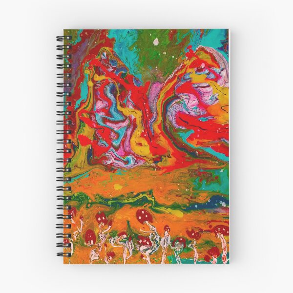 Item preview, Psychedelic Mushroom Landscape  designed and sold by kambawam.
