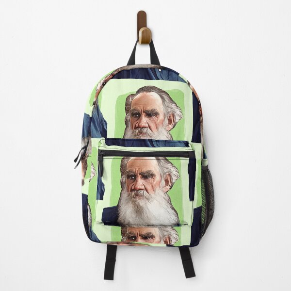 Item preview, Russian Novelist Leo Tolstoy - mint Green - illustration designed and sold by Litstoy.