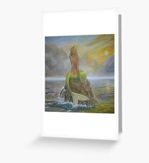 Mermaid's Perch Greeting Card
