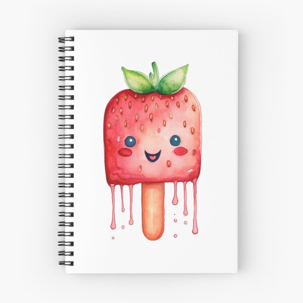 Item preview, Strawberry Cute Popsicle for kids designed and sold by usablestores.