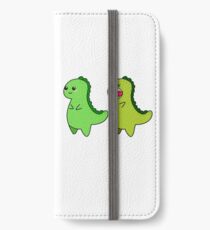 kawaii cute dino t-rex tyrannosaurus rex dinosaur iPhone Wallet/Case/Skin