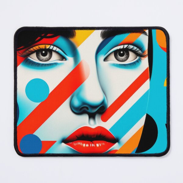 Item preview, Geometric Expression - Digital Masterpiece with Vibrant Colors designed and sold by Piotrek0001.