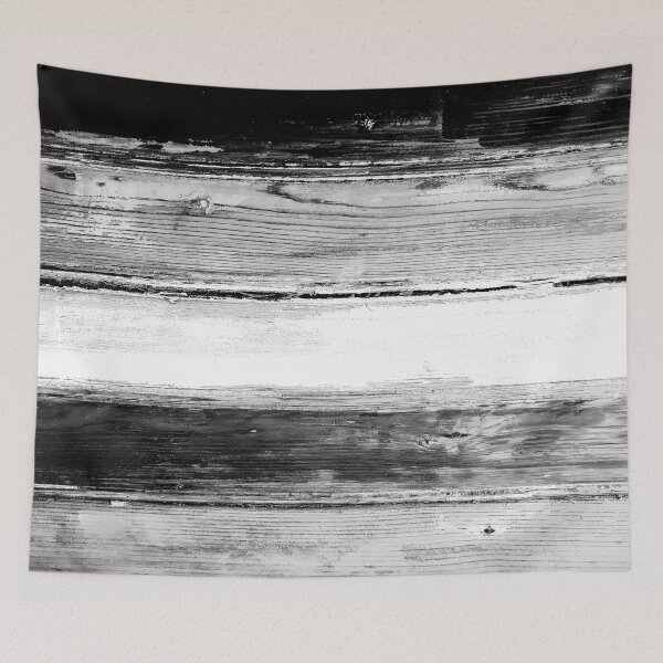 Item preview, Beach Decor Five Stripes - Black and White Beach House Style designed and sold by Beachy.