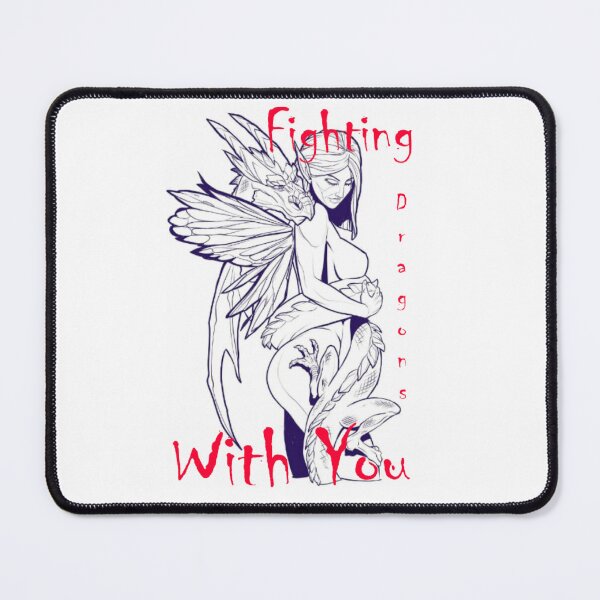 Item preview, FIGHTING DRAGONS WITH YOU  designed and sold by Nyome Afrique Art & Designs .