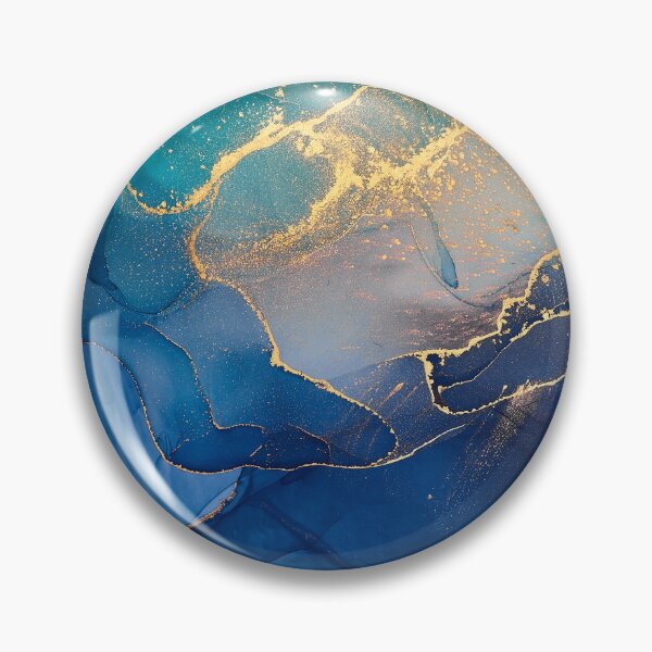 Item preview, Blue Marble Alcohol ink Pattern  designed and sold by Artclubseven.