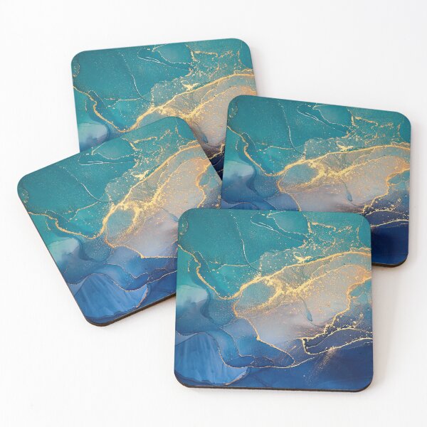 Item preview, Blue Marble Alcohol ink Pattern  designed and sold by Artclubseven.
