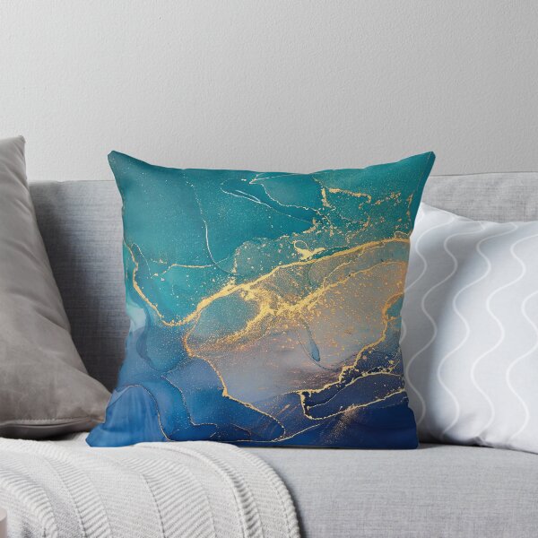 Item preview, Blue Marble Alcohol ink Pattern  designed and sold by Artclubseven.