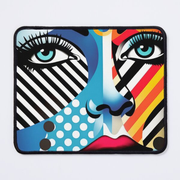 Item preview, Geometric Expression - Digital Masterpiece with Vibrant Colors designed and sold by Piotrek0001.