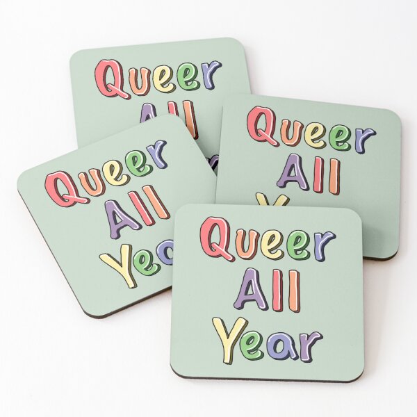 Item preview, Queer All Year  designed and sold by SentABear.